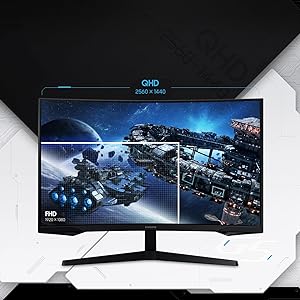 QHD 1440p WQHD Gaming monitor