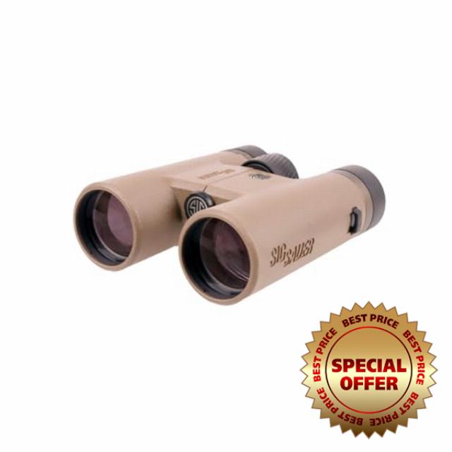 SIG SAUER Canyon HD 10x42mm Durable Fogproof Waterproof Tripod-Adaptable Hunting Binoculars