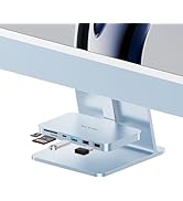 USB C HUB for iMac, PULWTOP 7 in 1 USB Hub Adapter iMac Accessories with USB C 10Gbps 3*USB A SD/...
