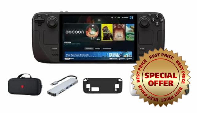 Valve Steam Deck OLED 1TB Handheld Gaming Console