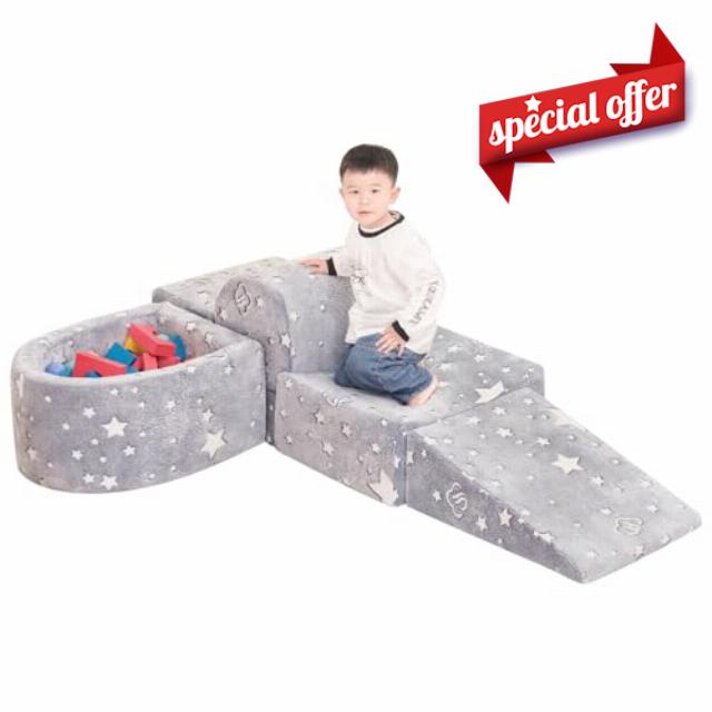 Tiita Baby Climb and Crawl Playset 5-Piece