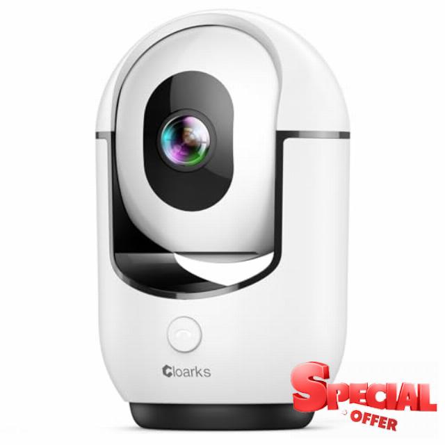 2K Pan/Tilt Security Camera