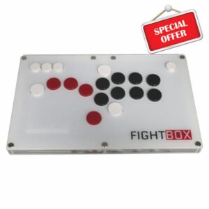 B10-PS5 All Button Leverless Arcade Fight Stick Game Controller Compatible With PC/PS3/PS4/PS5