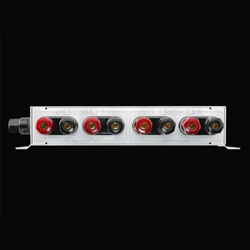 Model SPK1 - Switch Operates by Audio Sensing or 12V Trigger (Compatible with Any Amplifier Including SONOS Amp WiiM BlueSound PowerNode Echo Link)