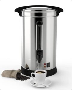 Food Grade Stainless Steel Large Capacity Coffee Urn Perfect for Church