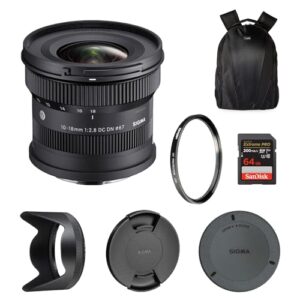 Waith Camera Backpack and 64GB Extreme PRO UHS-I SDXC Memory Card (Bundle Set)