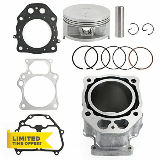 Cylinder Jug Kit Bore diameter 92mm Fit for 2012-2019 TRX500 FM/FE/FPE/FPM Fourtrax Foreman 500 4x4 Replace OE 12100-HR0-F00 13101-HR0-F00 12191-HR0-F01