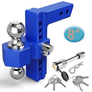 Aluminum Drop Hitch Fits 2" Receiver