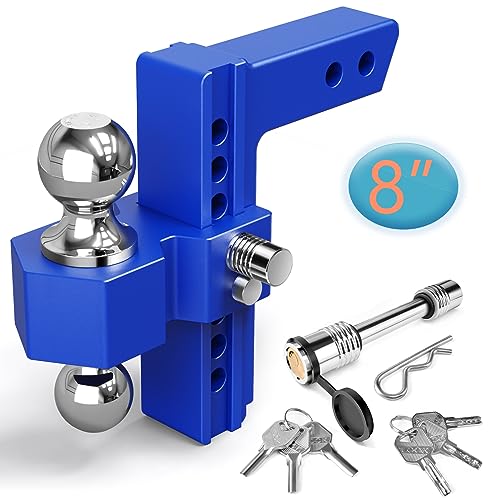 Aluminum Drop Hitch Fits 2" Receiver