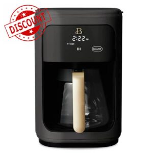 Beautiful 14-Cup Programmable Drip Coffee Maker with Touch-Activated Display