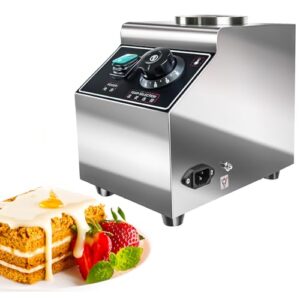 0.68 Qt Cheese Sauce Dispenser Hot Fudge Bottle Warmer Cheese Sauce Warmer Dispenser Hot Chocolate Warmer and Dispenser with Bottles