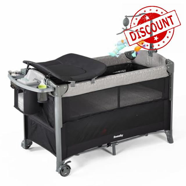 Sweeby 5 in 1 Portable Deluxe Nursery Center