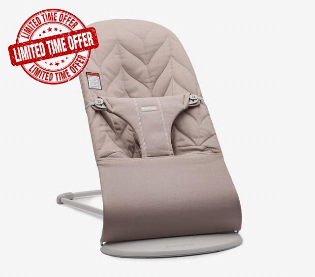 BabyBjörn Bouncer Bliss with Extra Seat Fabric Bundle