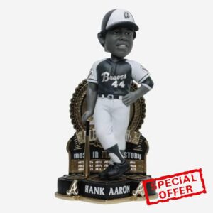 Hank Aaron Atlanta Braves 25x All Star Bobblehead MLB Baseball