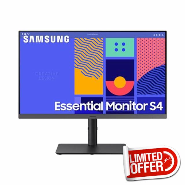 SAMSUNG 24-Inch S43GC Series Business Essential Computer Monitor