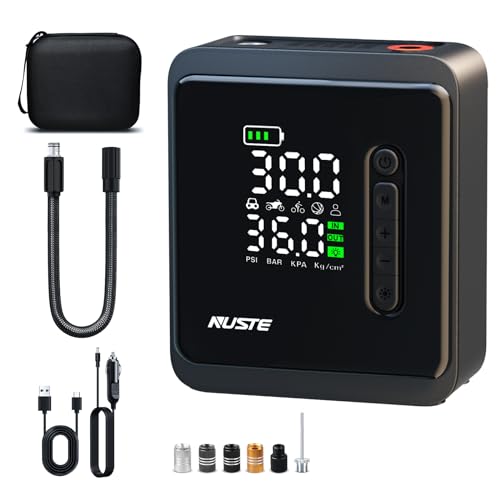 25000mAh & 12V DC Air Pump for Car Tires