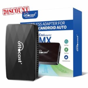 OTTOCAST MX Wireless CarPlay & Android Auto Adapter with AirPlay - 2024's Newest Masterpiece