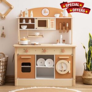 ROBOTIME Wooden Play Kitchen Set