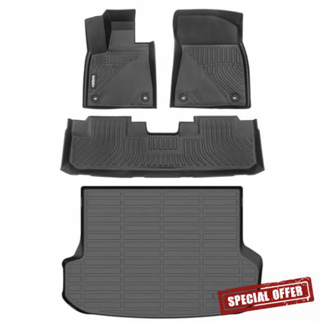 GINOWY-Floor Mats & Cargo Line for 2016-2022 RX & Hybrid RX350/ RX450h (Not for RXL)