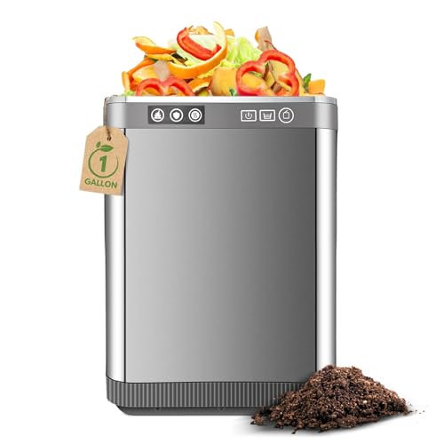 Odorless Kitchen Composter with 2 Carbon Filter