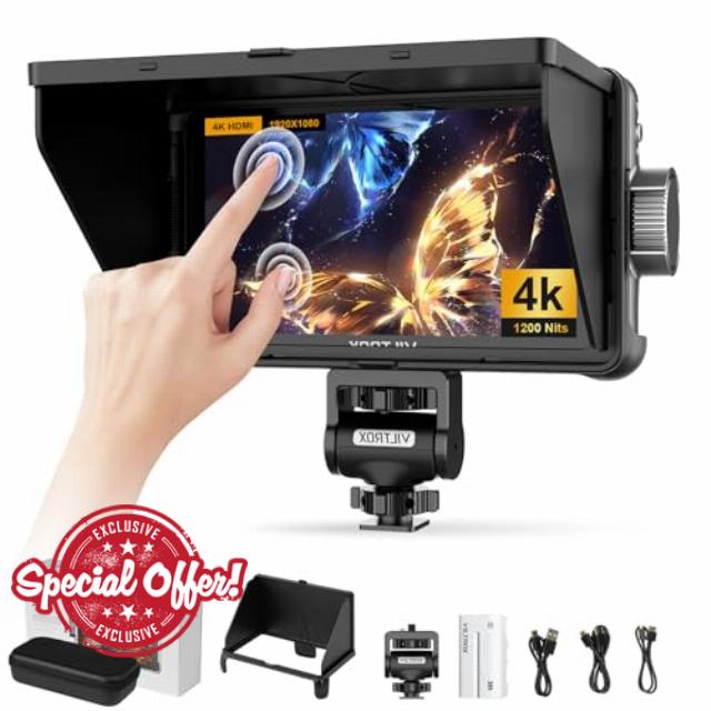 VILTROX 5.5 inch Camera DSLR Field Monitor Touch Screen