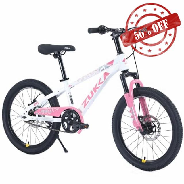 16/20/24 Inch Single/7 Speed Mountain Bike Disc Brake for Kids Ages 9-12 Years Old