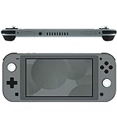 eXtremeRate Soft Touch Cherry Blossoms Pink DIY Replacement Shell for Nintendo Switch Lite, NSL H...