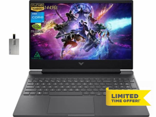 HP Victus 15.6" FHD 144Hz Gaming Laptop