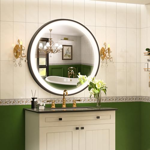 Lighted-Bathroom-Mirror-Brightness-Dimmable