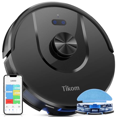 L8000 Laser LiDAR Navigation Robotic Vacuum