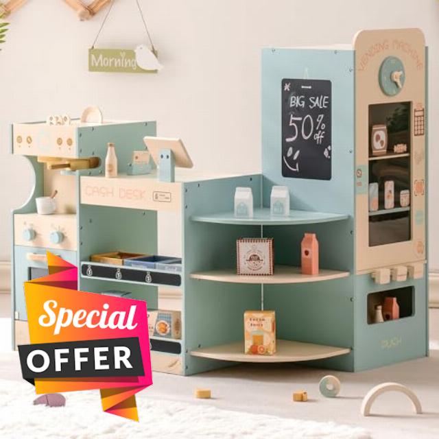 ROBUD Grocery Store Playset