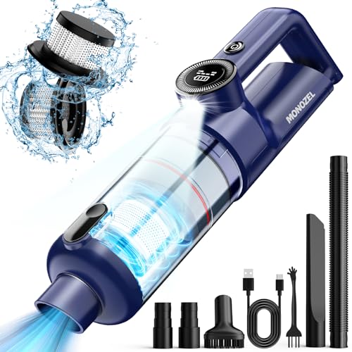 15000Pa Strong Suction Vacuum with LED Light
