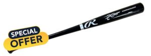 Frank Thomas Chicago Signed Black Pro Baseball Bat BAS ITP
