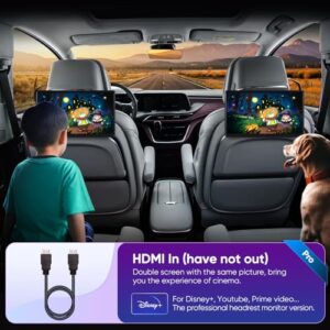 5G WiFi Monitor Tablet Touch Screen 1080P Bluetooth/USB/SD/HDMI in+Out/FM/Mirror Link Video Player (2Ram 32Rom(1Monitor))