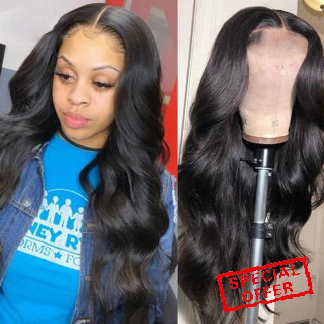 Wig Women's Wavy Long Curly Hair With Natural Bangs