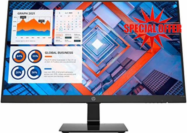 HP 27 inch 1080P Computer Monitor