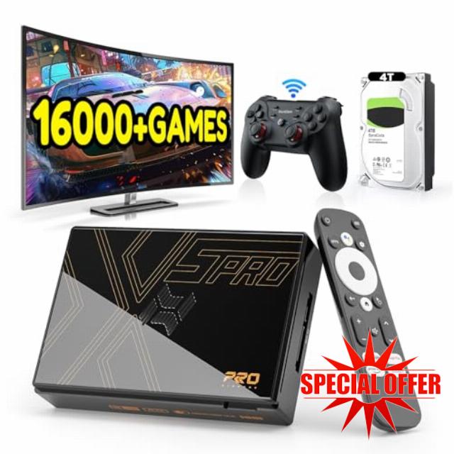Kinhank Super Console X5 PRO Retro Game Console with 16000+Games