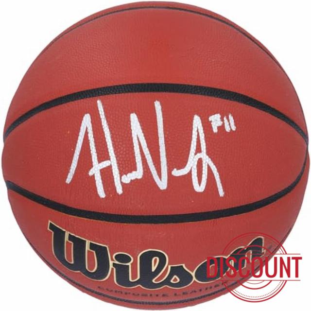 Hailey Van Lith LSU Tigers Autographed NCAA Wilson Official Game Basketball - Autographed College Basketballs