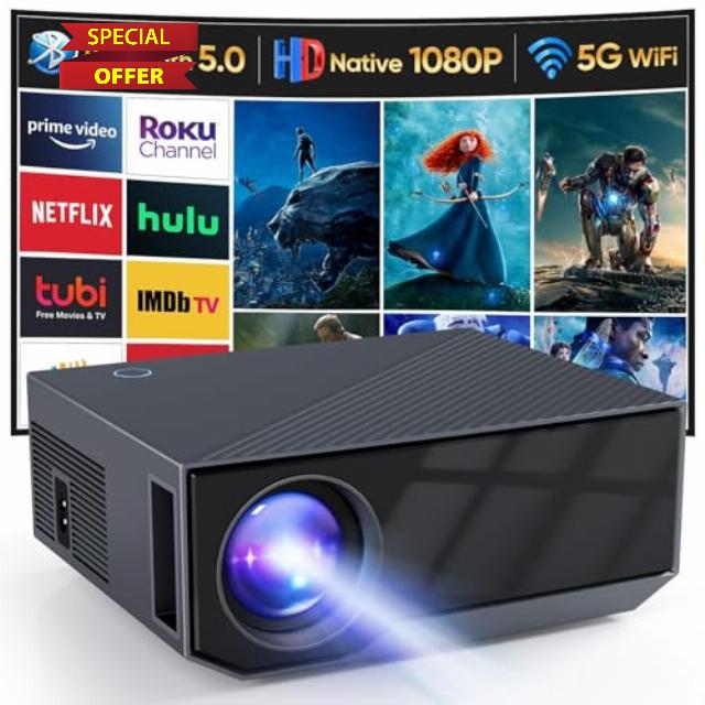 Projector with WIFI and Bluetooth