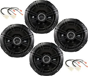 Coaxial 6 1/2 Car Audio Front and Rear Door Speaker DSC650