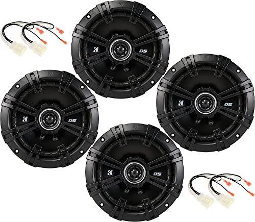 Coaxial 6 1/2 Car Audio Front and Rear Door Speaker DSC650