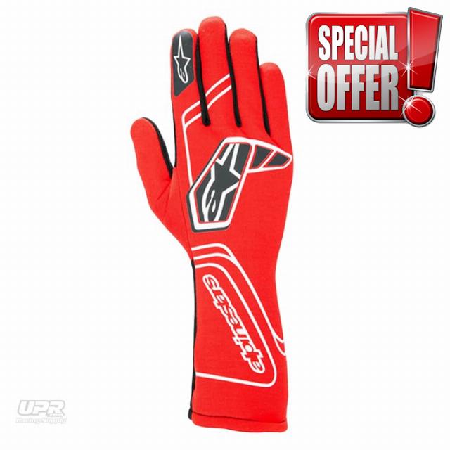 Alpinestars Tech-1 Start V4 Racing Gloves SFI Rated for Auto Racing 2024 Model