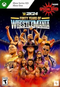 WWE 2K24: 40 Years of Wrestlemania Edition - Xbox [Digital Code]