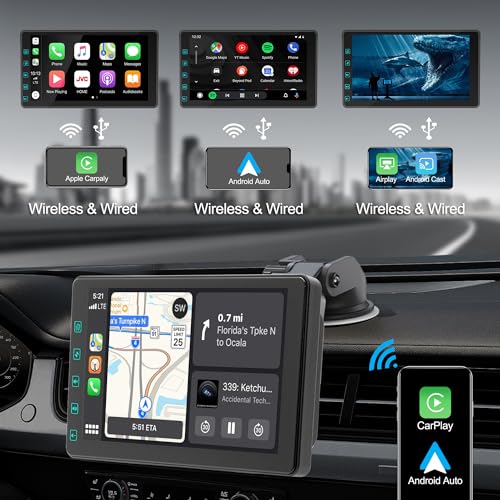 Portable Touch Screen Car Play GPS Navigation for Car