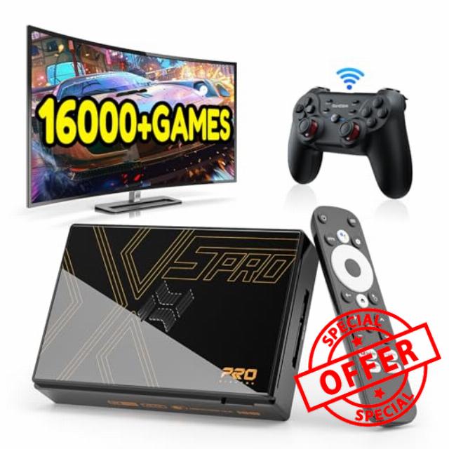 Kinhank Super Console X5 PRO Retro Game Console with 16000+Games