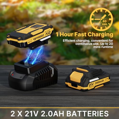21V Electric Cordless Leaf Blower
