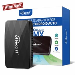 OTTOCAST MX Wireless CarPlay & Android Auto Adapter with AirPlay - 2024's Newest Masterpiece