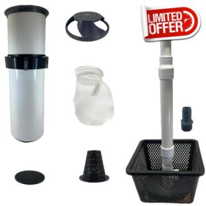 Pond Surface Skimmer Tall Body Deluxe