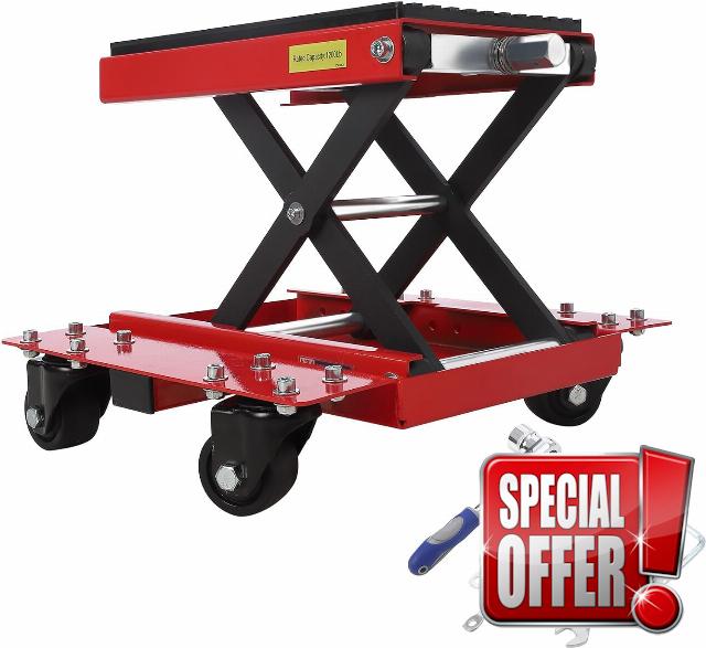 1200lbs Motorcycle Jack with Dolly