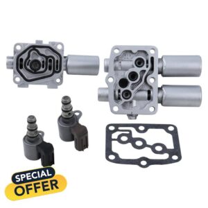 Transmission Solenoid Kit Fit For Accord Odyssey Pilot TL CL MDX 28250-P6H-024 28250-P7W-003 28400-P6H-013 28500-P6H-013 28600-RKE-004 28610-RKE-004